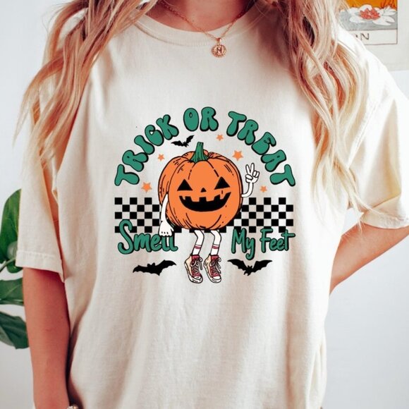Tops - Pumpkin Season t-shirt, Cute fall T-shirt, Halloween Shirt